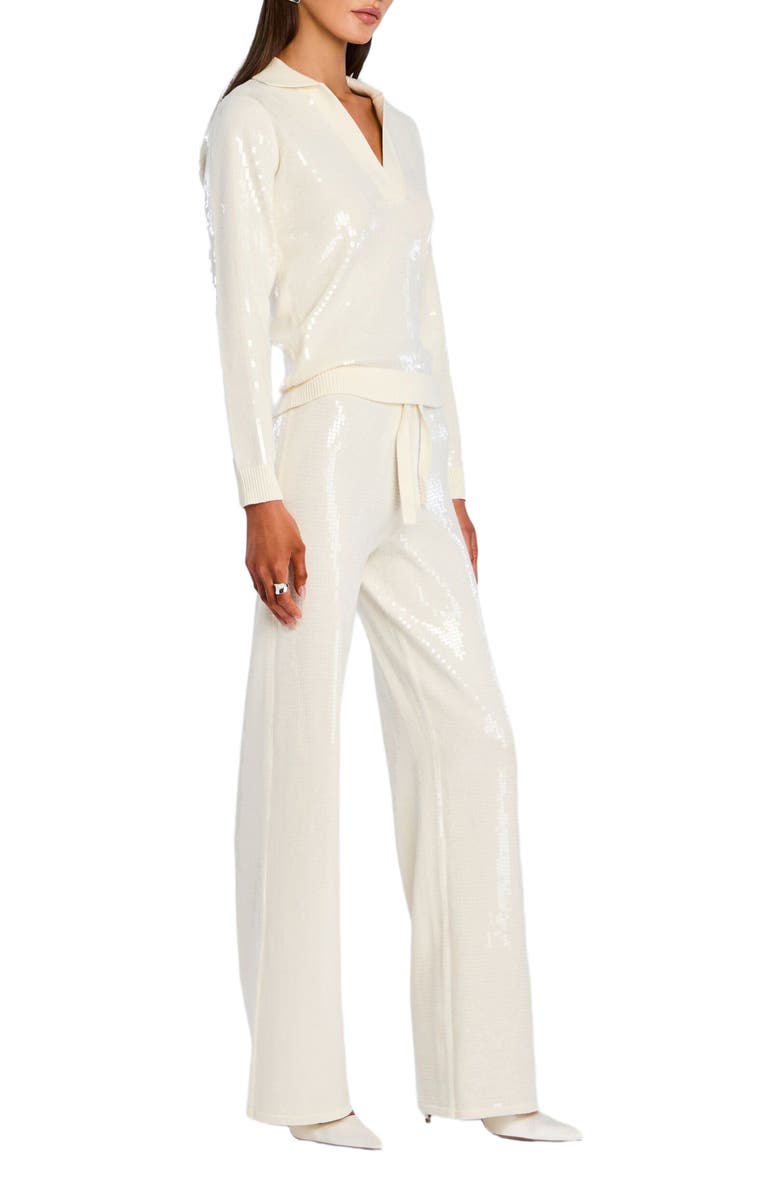 Retrofête Shaelynn Sequin Knit Shirt, Main, color, 