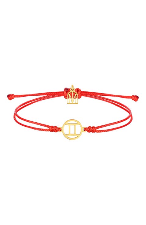 Zodiac Thread Bracelet
