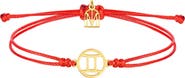 Mantra Zodiac Thread Bracelet