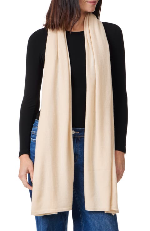 Wool & Cashmere Blend Wrap Scarf
