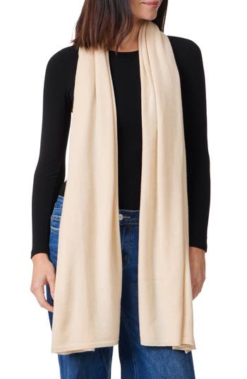 Vince Wool & Cashmere Blend Wrap Scarf In Nude