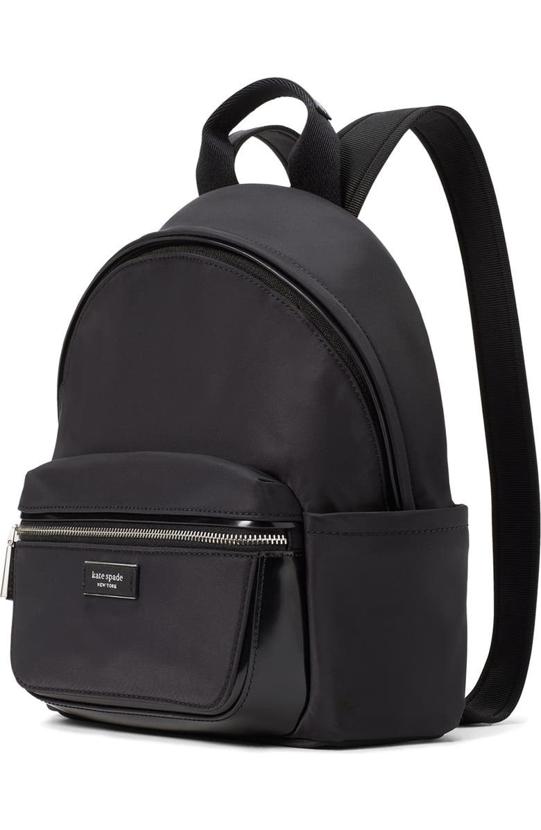 Kate Spade New York small sam icon recycled nylon backpack, Alternate, color,