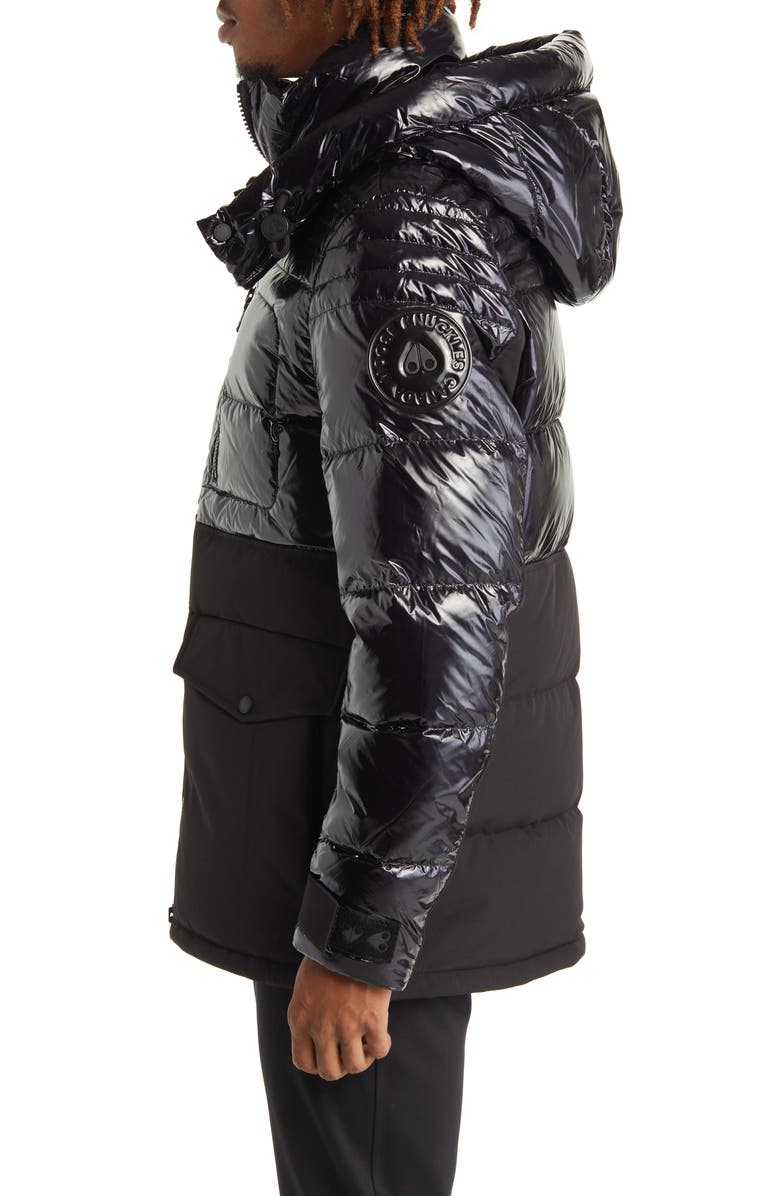 Moose Knuckles Dugald 2 Water Resistant Down Jacket, Alternate, color, 