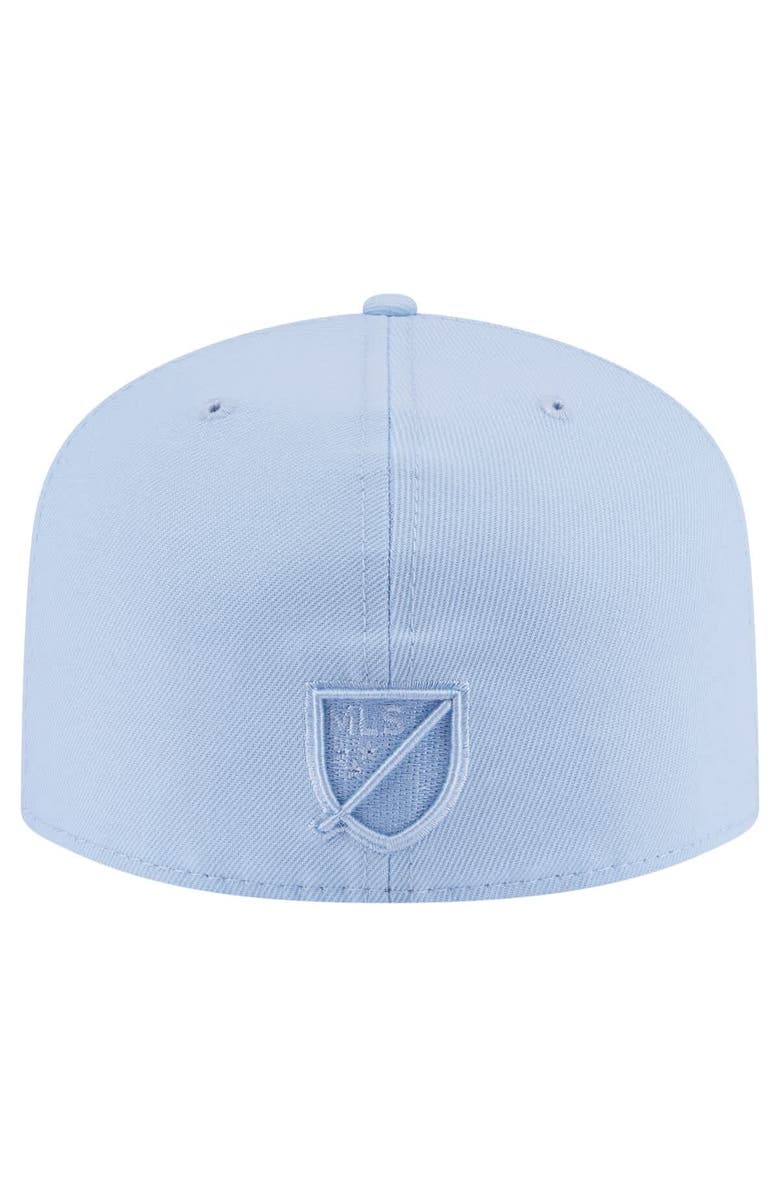 New Era Men's New Era Light Blue Colorado Rapids Color Pack A-Frame 59FIFTY Fitted Hat, Alternate, color, Light Blue