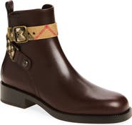 Burberry Huntley Belted Bootie