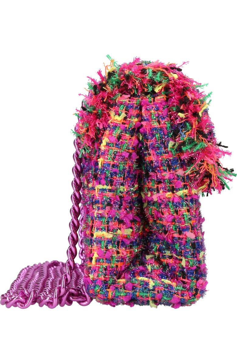 Kurt Geiger London Mini Kensington Tweed Convertible Crossbody Bag, Alternate, color,