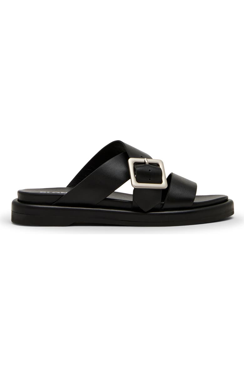 Blondo Larah Waterproof Sandal, Alternate, color, Black Leather