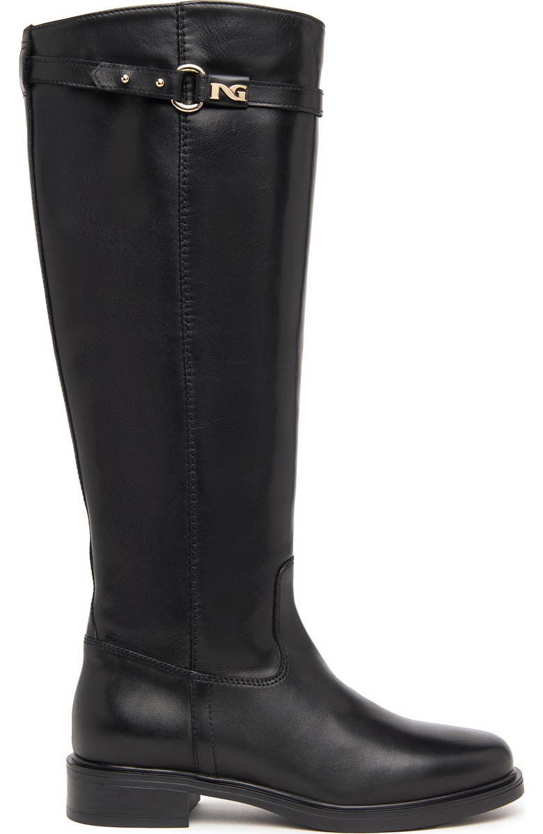 NeroGiardini Buckle Strap Riding Boot, Alternate, color,