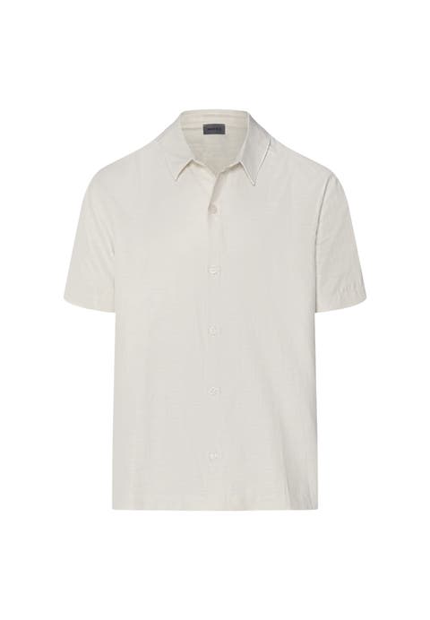 UC Linen and Cotton Woven Shirt