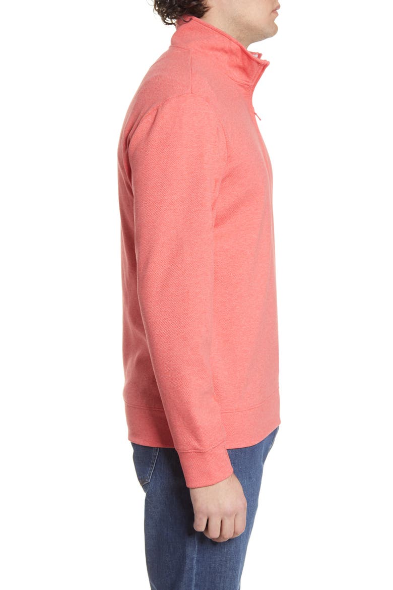 Saltwater Quarter Zip Pullover, Alternate, color, CUCKOO