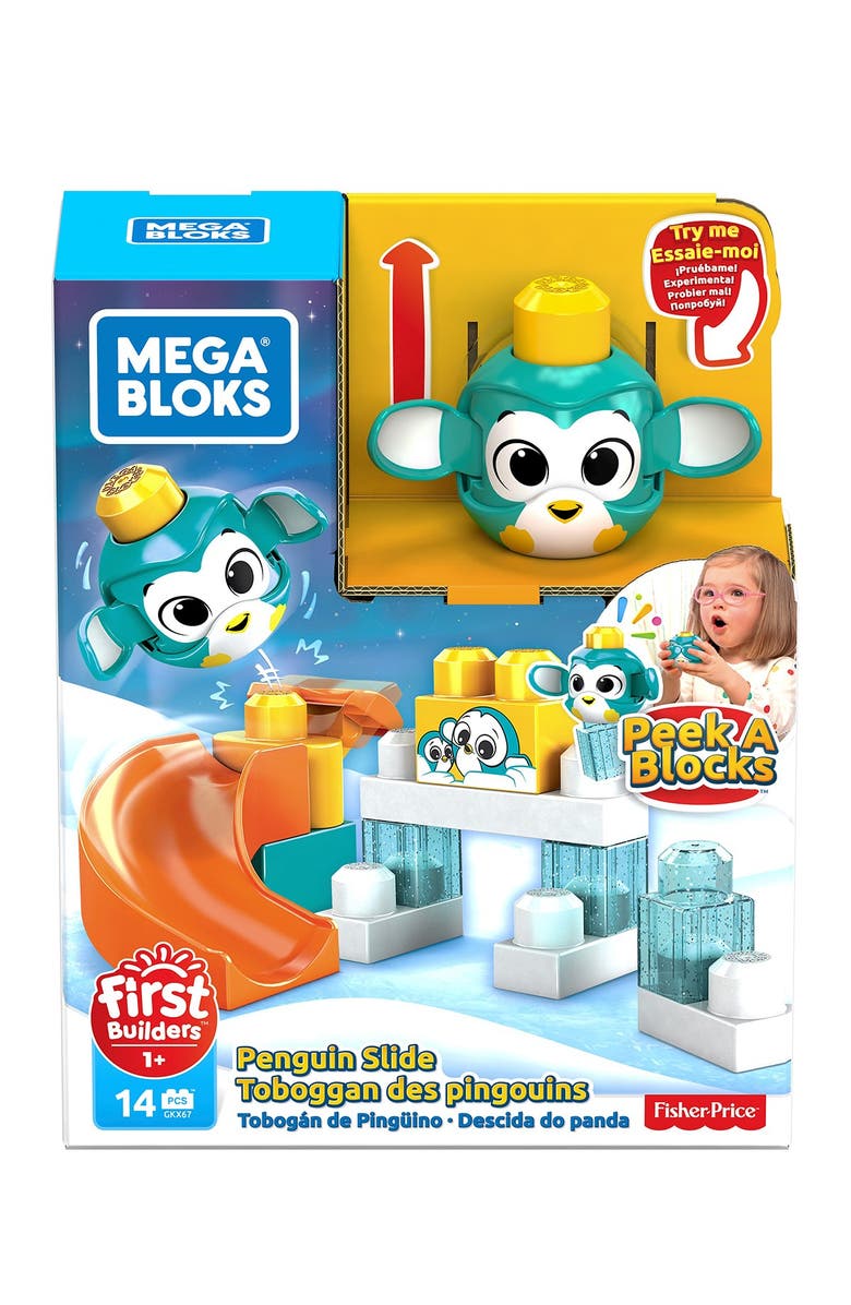 Mattel Mega Bloks(R) Peek A Blocks<sup>™</sup> Penguin Slide, Alternate, color, 