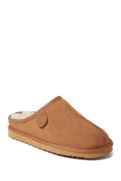 Greta Genuine Shearling Clog Slipper