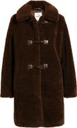 Sam Edelman Faux Fur Toggle Coat