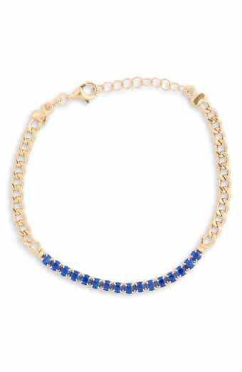 Cubic Zirconia Chain Bracelet