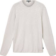 John Varvatos Eli Slub Cotton Sweater