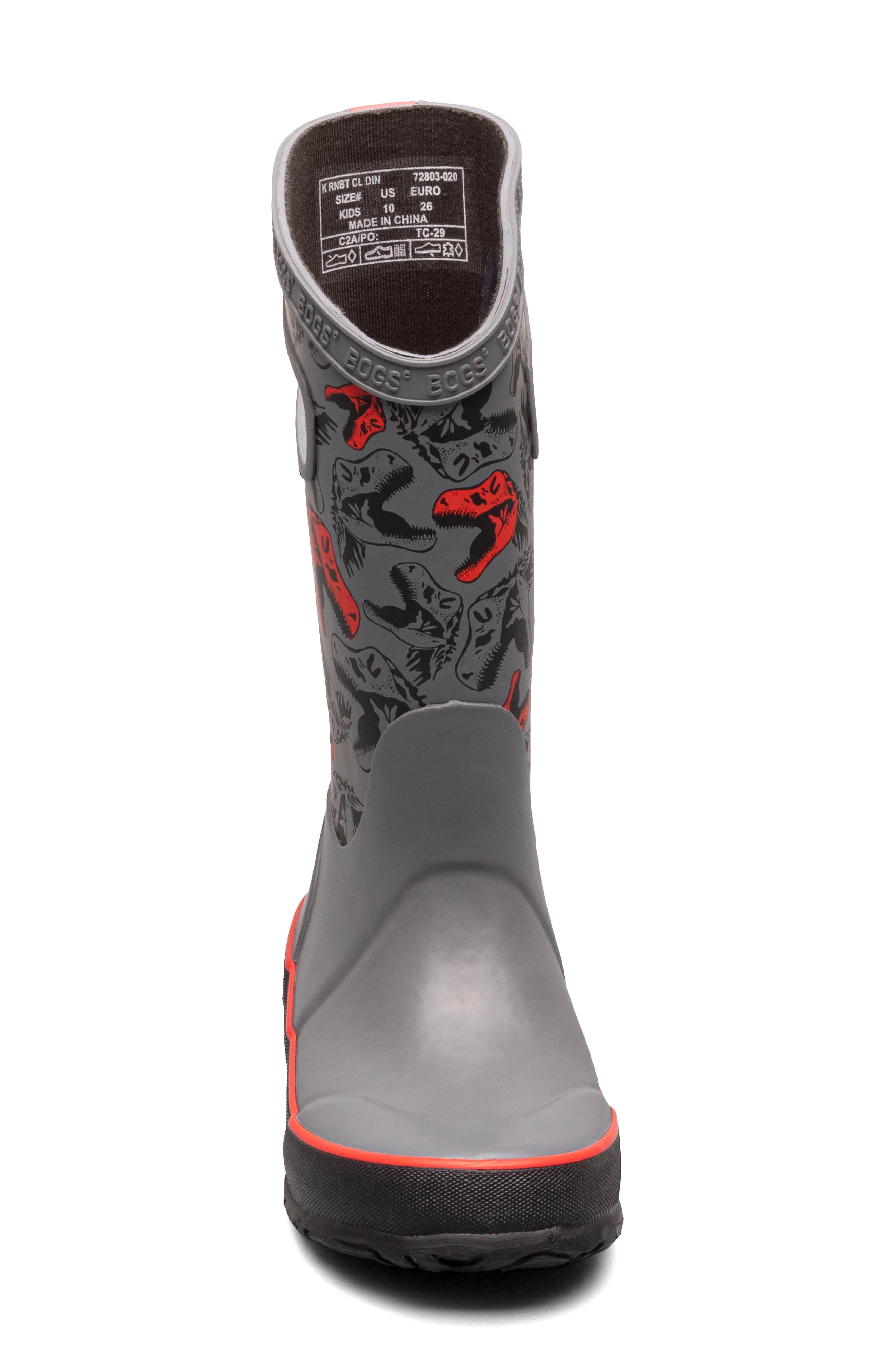 Bogs Cool Dinos Rain Boot, Alternate, color, 