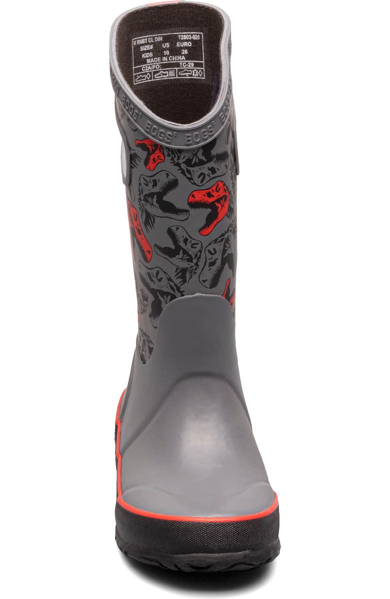 Bogs Cool Dinos Rain Boot, Alternate, color,