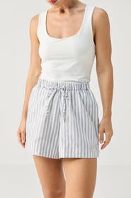 Reistor Relaxed Fit Striped Shorts