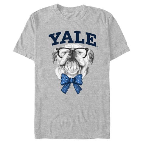 Men's Yale University Handsome Dan Bow Tie  Graphic T-Shirt