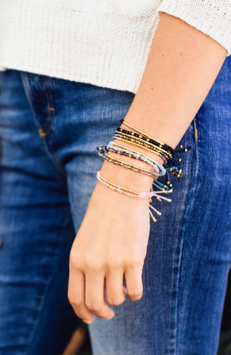gorjana 'Power Stone' Semiprecious Stone Bracelet, Alternate, color,