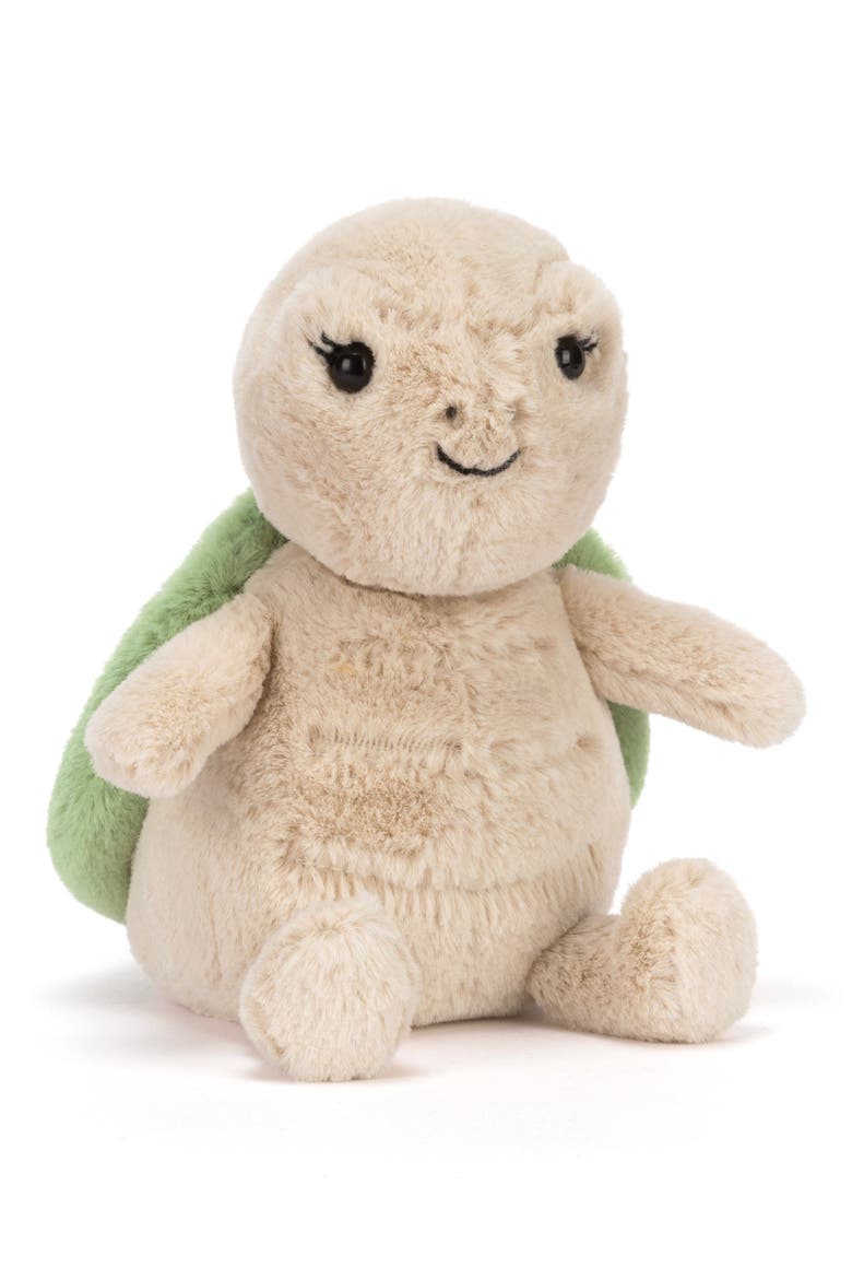 Thimble Turtle Plushie, Main, color, GREEN