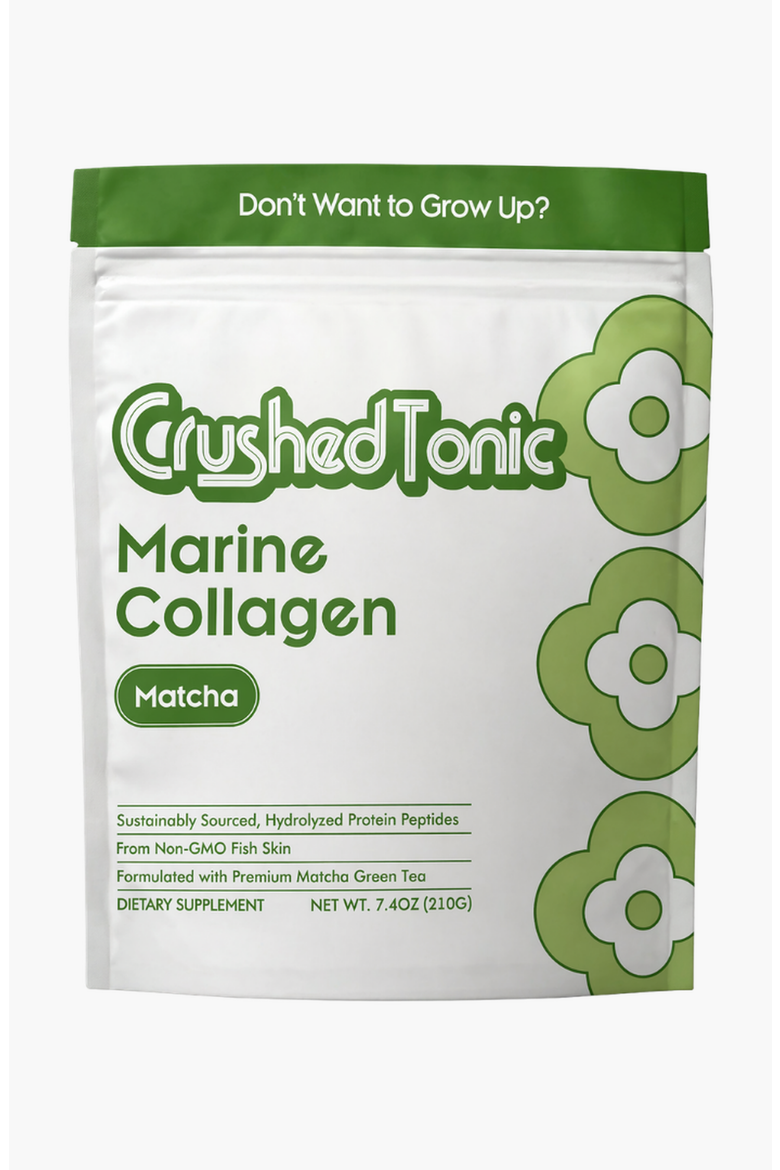 Matcha Marine Collagen Supplement, Main, color, 1 Pouch (15 Servings)