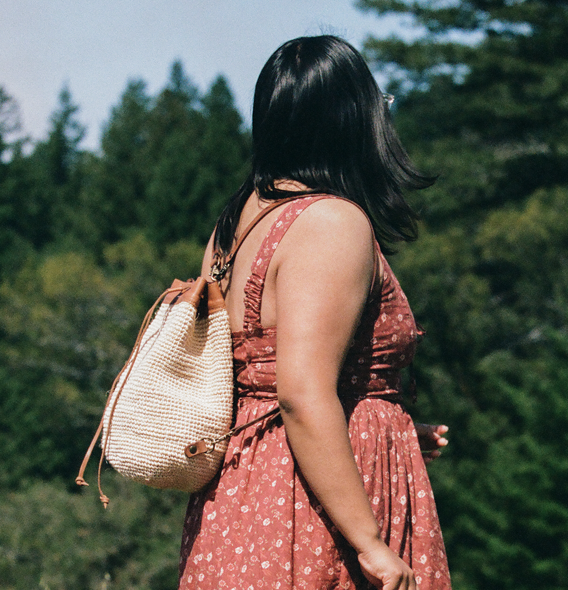 Transito Woven Mini Backpack, Alternate, color, Natural