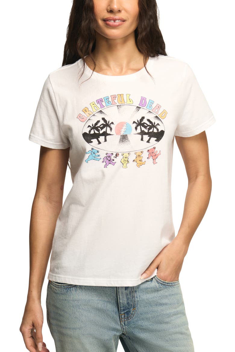 Grateful Dead Graphic T-Shirt, Main, color, BRIGHT WHITE