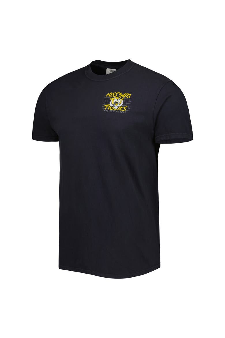 Men's Black Missouri Tigers Vault Helmet History Comfort T-Shirt, Alternate, color, Black