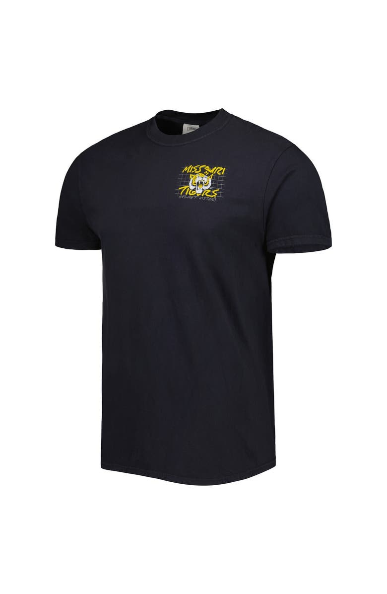 IMAGE ONE Men's Black Missouri Tigers Vault Helmet History Comfort T-Shirt, Alternate, color, 