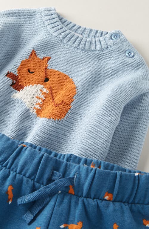 Nordstrom Cozy Icon Sweater & Joggers Set In Blue