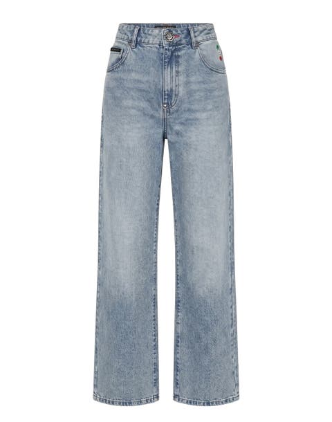 Straight Fit Jeans Basic Women