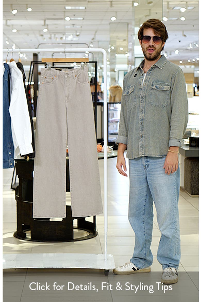 Ribcage Wide Leg Jeans video