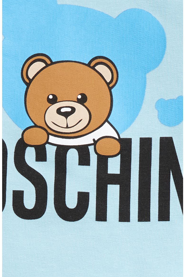 Teddy Logo Graphic Sweatshirt & Sweatpants Set, Alternate, color, BLUE