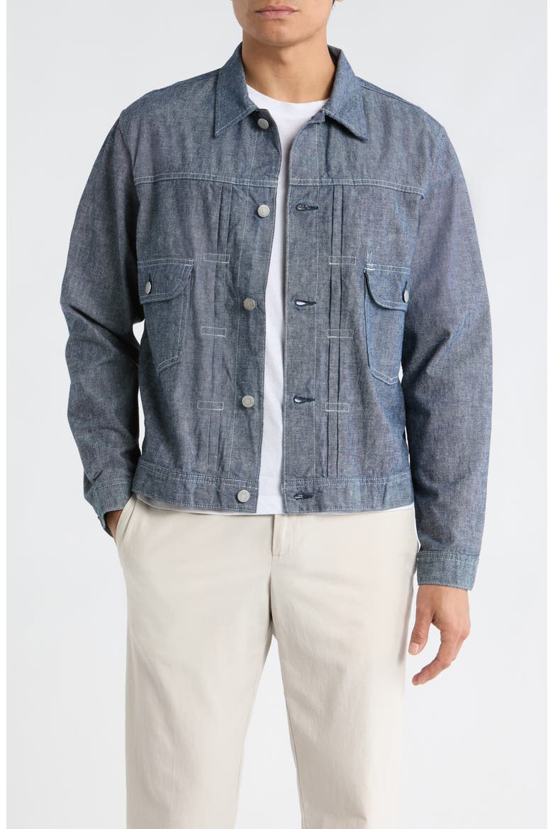 Eds Denim Jacket, Main, color, OW INDIGO