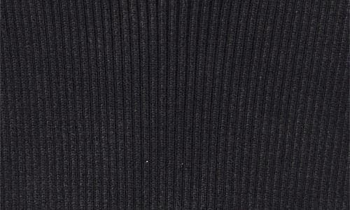 Diesel M-anchor-a Cropped Denim Sweatshirt With Cut-out Detail In Black