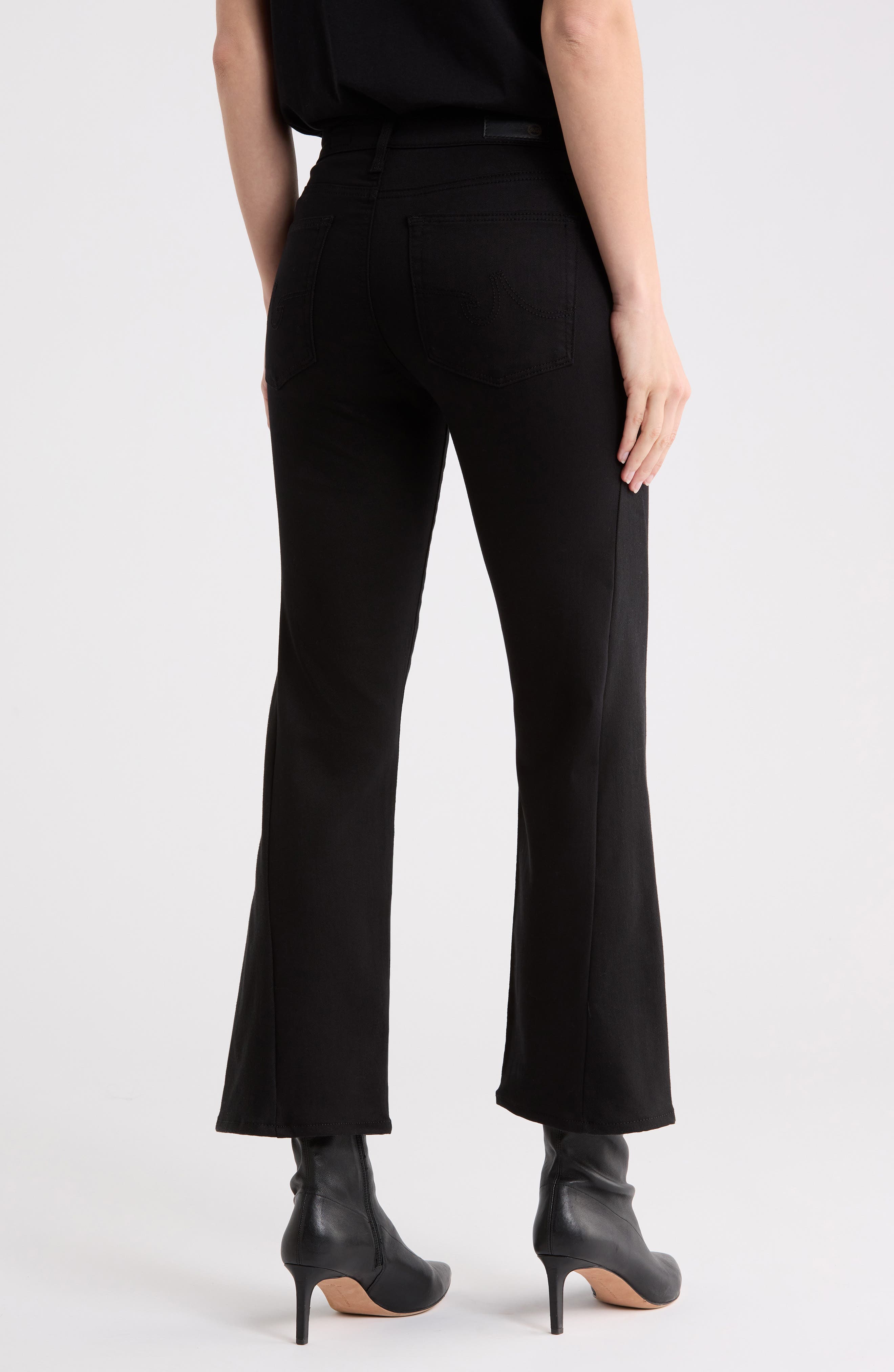 Farrah Mid Rise Crop Bootcut Jeans - image 2