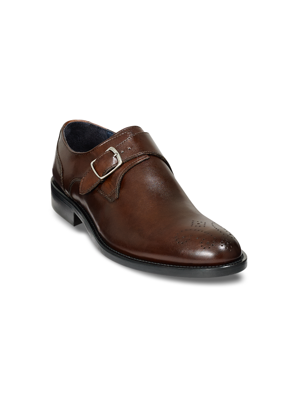 Paul Fredrick Henry Monk Strap, Main, color, Dark Brown