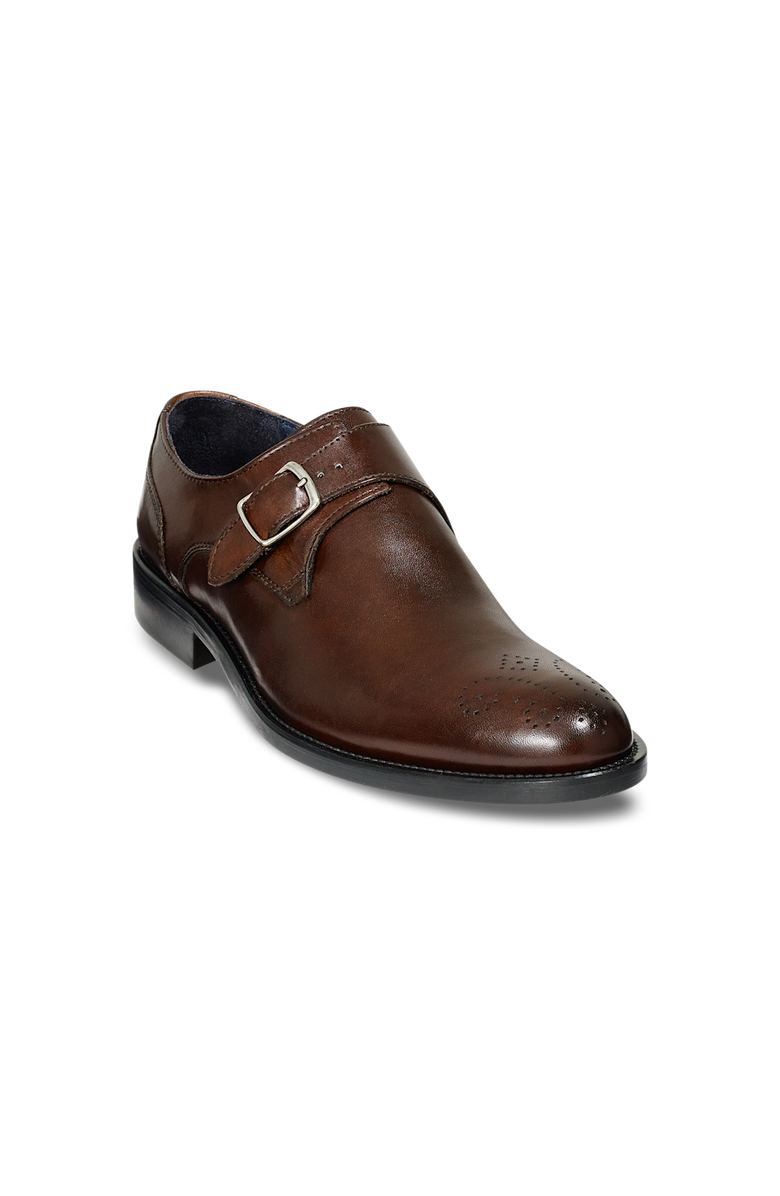 Paul Fredrick Henry Monk Strap, Main, color, Dark Brown