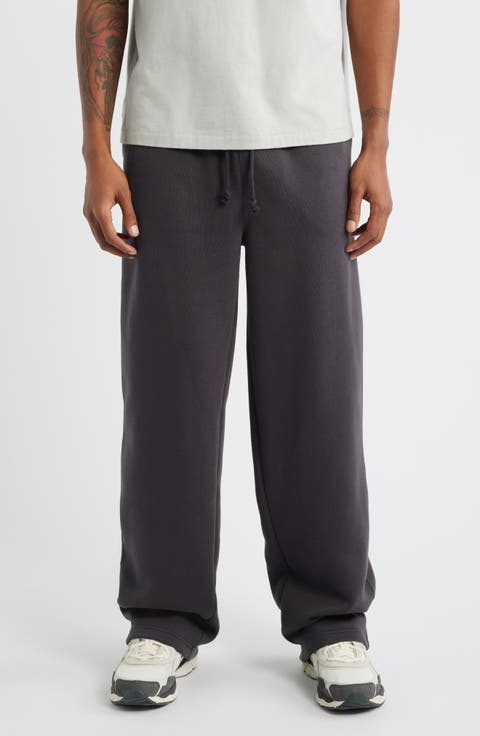 Straight Leg Fleece Sweatpants