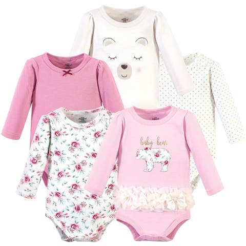 Essential 5-Pack Long-Sleeve Bodysuits
