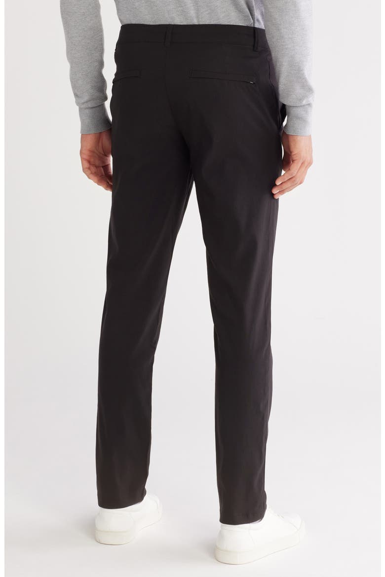Essential Tech Chino Pants, Alternate, color, BLACK