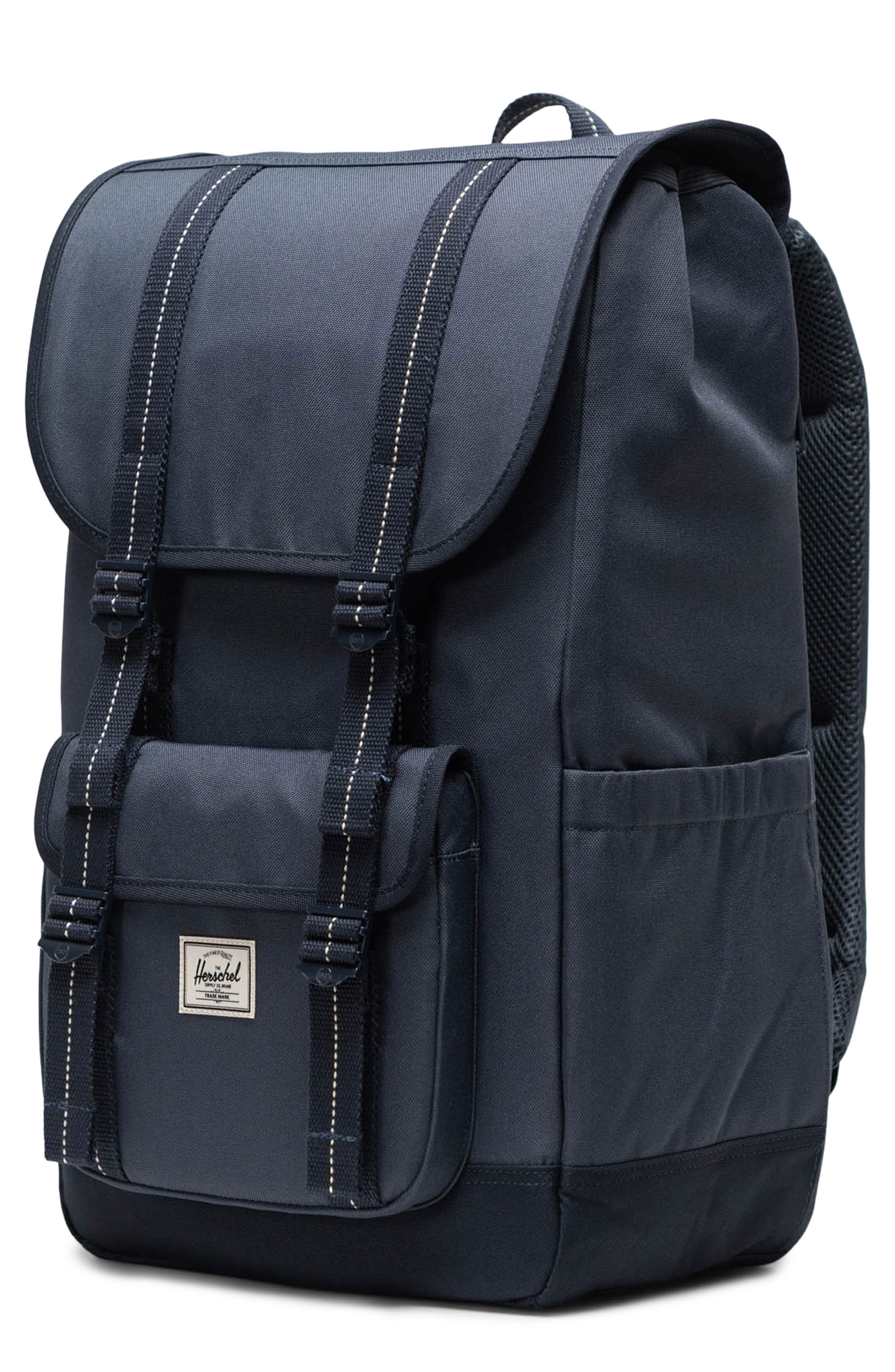 Little America Canvas Backpack, Alternate, color, OMBRE BLUE/AFTER MIDNIGHT