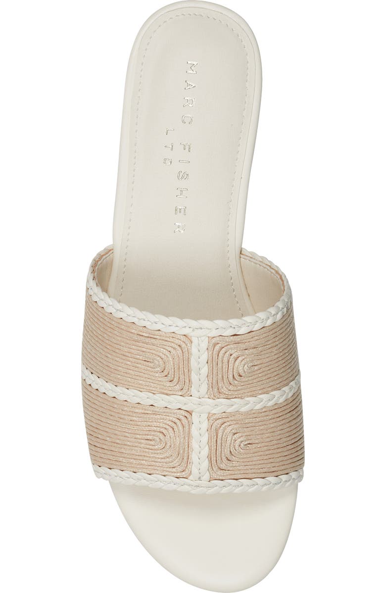 Marc Fisher LTD Zuri Slide Sandal, Alternate, color, Light Natural