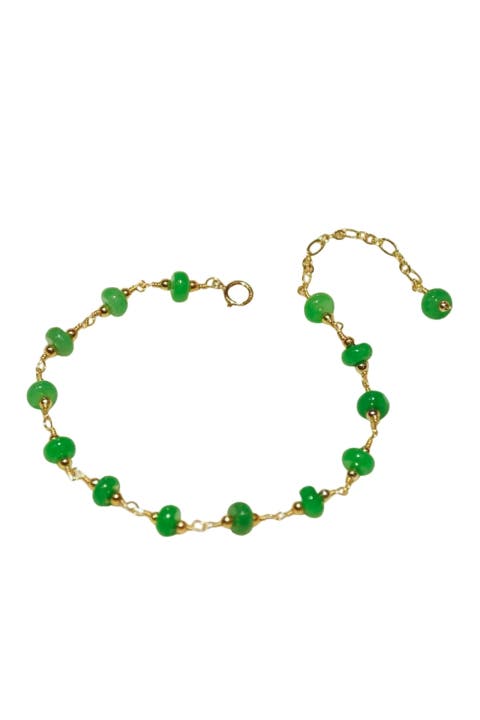 Jillian Jade Beaded Bracelet