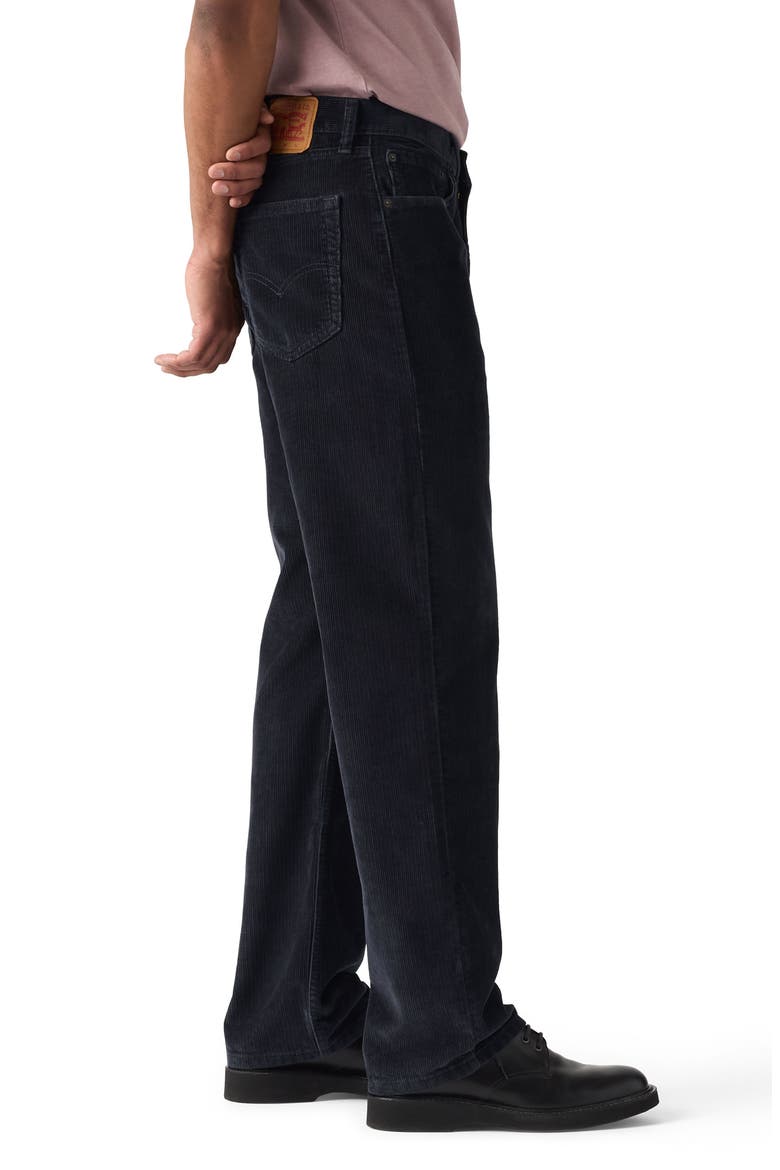 565™ Loose Straight Leg Jeans, Alternate, color, OBSIDIAN CORDUROY