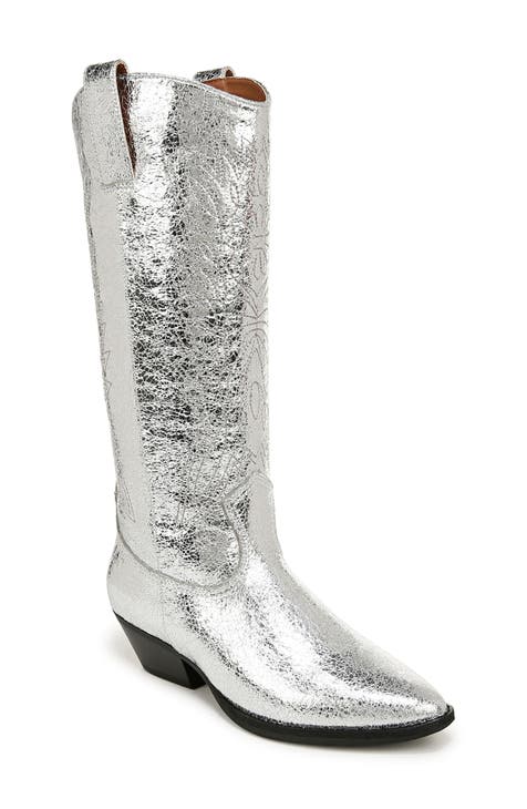 Morghan Knee High Western Boot (Women) (Narrow Calf)