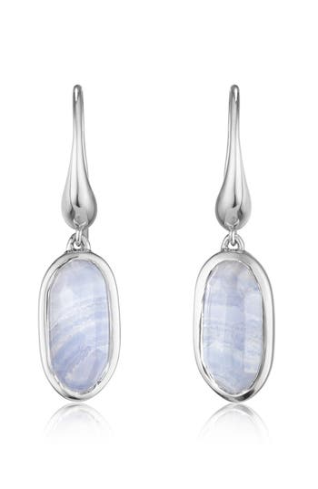 Monica Vinader Vega Drop Earrings In Sterling Silver