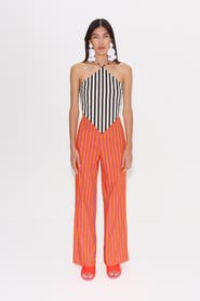 SIMONMILLER Pia Poplin Side Zip Pant