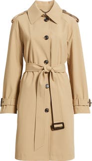 BCBG Belted Trench Coat
